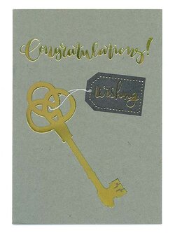 การ์ดแสดงความยินดี Congratulations!