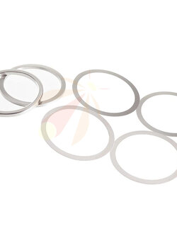 Mad bull Barrel Nut Washer, Includes 2mm/1mm/0.15mm/0.1mm Washers