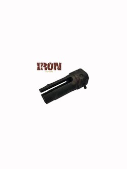 IRON FLASH HIDER 1306A [KAC TYPE-3 PRONG FLASH HIDER]