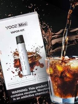 📌โปรโมชั่น ผลิตปี2021 YOOZ Mini Kit 240mAh - Yooz mini + Cola Beats เครื่องมินิพร้อมหัวโค้ก1หัว