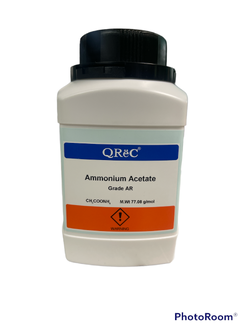 Ammonium Acetate AR, 500 g -Qrec Newzealand