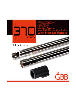 370mm UNICORN Nitroflon Coating 6.03MM Ultimate Precision Inner Barrel For GBB