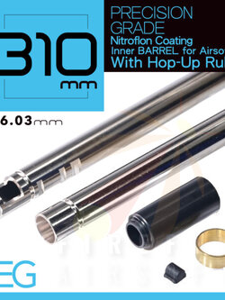 UNICORN 310mm Nitroflon Coating 6.03MM Ultimate Precision Inner Barrel For AEG
