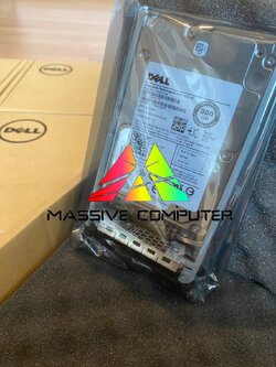 07FJW4 [ขาย จำหน่าย ราคา] DELL 300GB 15K RPM SAS 12Gbps 2.5in Hotplug Hard Drive, 13G CusKit