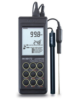 HI98172 ISE/pH/ORP/°C Meter with CalCheck