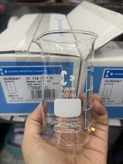 Beaker Glass Tall Form /บีกเกอร์แก้วทรงสูง ไพเร็กซ์/ดูแรน 10,20,30,50,100,150,250,400,600,1000, 2000, 3000ml