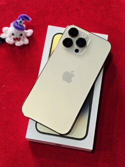 🪄 แวววาวมาก❕️🎼🌹 iPhone 14 Pro Max 128GB Gold 🔮🌙 ศูนย์แท้❕️ราคาคุ้ม❕️🎩