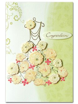 การ์ดแสดงความยินดี วันแต่งงาน Congratulations