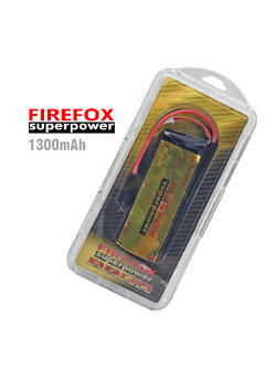 FIREFOX Li-Polymer BATTERRY 20C 1300mAh/11.1V