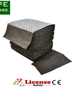 วัสดุดูดซับสารเคมี แบบแผ่น สีเทา Universal Sorbents