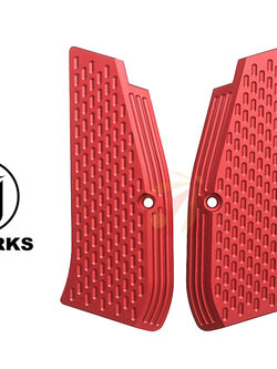 KJ Works CZ Shadow SP-01 Aluminium Hand Grip – Red