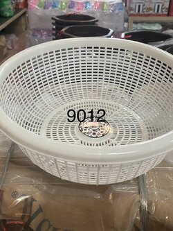 ตะกร้าคุณยาย 9012 (ราคาต่อโหล/สินค้าเป็นแบบคละสีไม่สามารถเลือกสีได้)