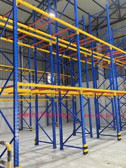 ติดตั้งชั้นเก็บสินค้าในคลังสินค้าโลจิสติกส์logistics