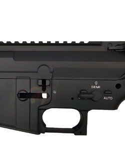 E&C METAL SLIDER POLYMER FRAME For M4/M16 AEG Rifle (BK)