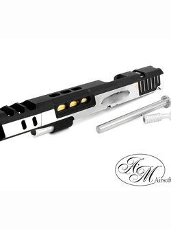 Airsoft Masterpiece DVC 7″ Aluminum Open Slide Kit for Hi-CAPA / TWO TONE