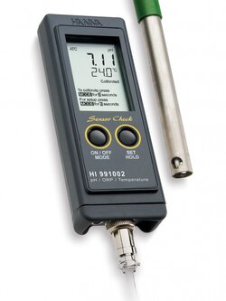 HI991002 pH/Redox°C Meter kompakt, wasserdicht