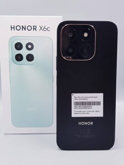 🔥 Honor X6c 6/128GB Midnight Black 🔥 💥 Honor x6 สภาพสวย ปกศ. 1 ปี ครบกล่องแท้ ราคาถูก 💥