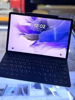 🥑 Samsung Galaxy Tab S7 FE LTE (4+64GB) Mystic Black 🥑 ครบเซ็ต ปากกา + คีบอร์ด คุ้ม 🥰