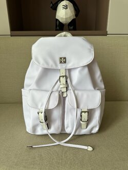 **do** กระเป๋าเป้ Tory Burch มีช่องเก็บของเยอะ น้ำหนักเบา ทนทาน ของผู้หญิง สินค้าใหม่ ของแท้