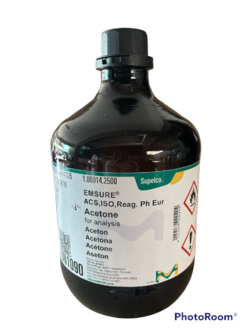 Acetone AR Grade, 2.5 L -Merck Germany