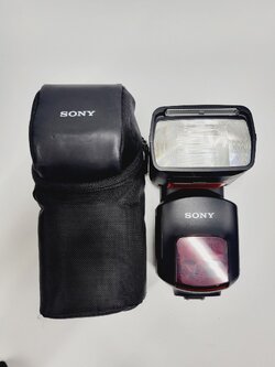 📸 Flash Sony HVL-F60M For Multi Interface Shoe 📸 🤚 ให้ไว แฟลชแยก Sony HVL-F60M สภาพดี นานๆมาที 🤚.
