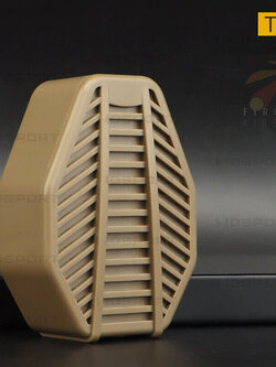 Half-Mask Special Operations Tactical Respirator Intended for Ground Filter Can (TAN)