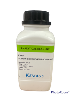 Sodium di-Hydrogen Phosphate AR, 500 g -Kemaus Australia