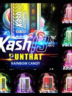 Kash 13K (30mg) 16ML 900mAh ชาร์จได้