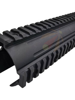 G&G CNC Aluminum Rail Handguard For Marui TM MP5 Airsoft AEG
