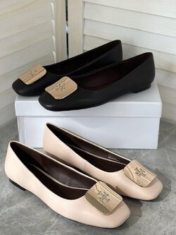 **do** รองเท้า tory burch georgia ballet flat มี 2สี หนังนุ่มใส่สบาย สินค้าใหม่ ของแท้