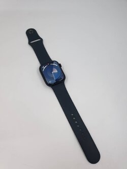 ⌚ Apple watch Series 9 GPS Aluminum 45MM. Midnight ⌚แบต100% มีปกศ.6เดือน ราคาสุดคุ้ม !! 🚲