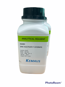 Zinc Sulfate 7-Hydrate, 500 g - Kemaus
