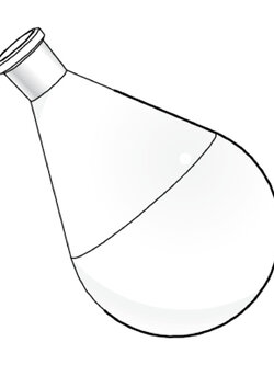 Flask, Evaporating (ขวดสำหรับเครื่องระเหย)