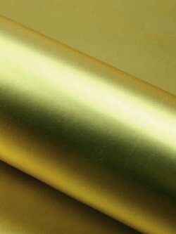 กระดาษห่อของขวัญ เมทัลลิคด้าน สีทอง