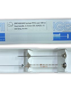 Microsyringe for GC/HPLC
