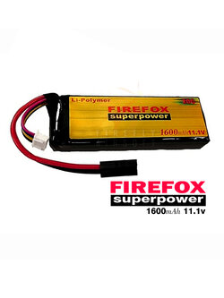 Firefox 11.1V 1600mAh LiPo Li-Po Li-Polymer Battery 20C