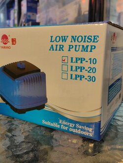 ปั๊มลม YAMANO LPP-10 1,000 L/HR 10W pressurre 0.025 MPa