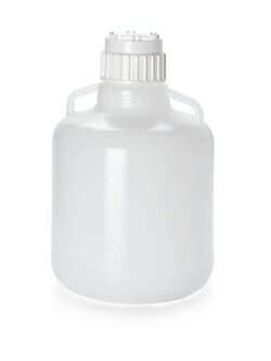 Nalgene™ LDPE, Round Carboy with Handle, 10-20 L