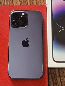 🎩 Rare item❕️🌕 iPhone 14 Pro Max 128GB Deep Purple 🚀 ศูนย์แท้❕️เครื่องเดิมๆ❕️🌹