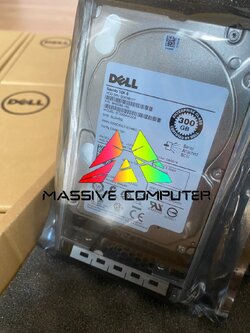 Massive Computer (ขาย จำหน่าย) HDD Hard Disk Server DELL Part # 0PGHJG DELL 300GB 10K 6Gbps SAS 2.5 Hard Drive