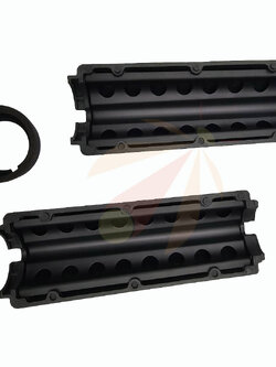 AR-15 Real Handguard Set (Black)