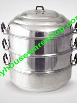 ซึ้่งอลูมิเนียม60ซม.,หม้อนึ่งไอน้ำขนาดใหญ่,ซึ้งตราเพชร60ซม.