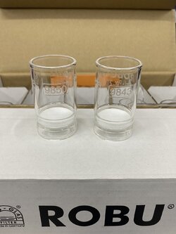 Filter Crucibles /sinter glass crocible por 1/2/3/4/5, 30 ml - 50 ml, Robu - Germany