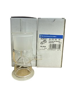 Top part for DURAN filtering apparatus with NS 45/40 -Duran