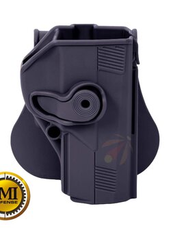 Polymer Retention Gun Holster Level 2 for Beretta PX4 - BLACK