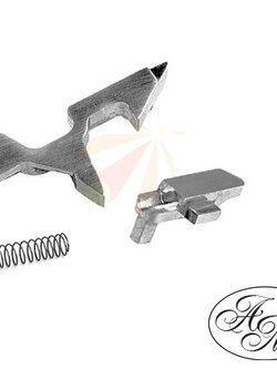 Airsoft Masterpiece Stainless Steel Disconnector & Valve Knocker Set for Marui Hi-CAPA1911 (HP-TMHC-DV)