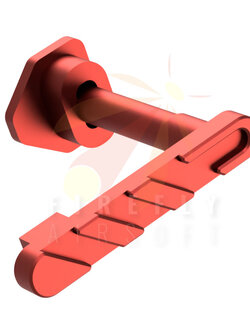 CNC Mag Release Button For M4M16 (RED)