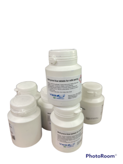 Methylene Blue Tablets for Milk Testing