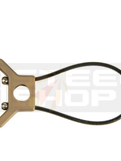 Blue Force Gear Molded U WIRE LOOP (UWL) - Metal 2.55"