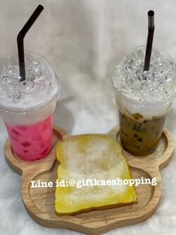 โมเดลขนมปังปิ้งเนยน้ำตาล